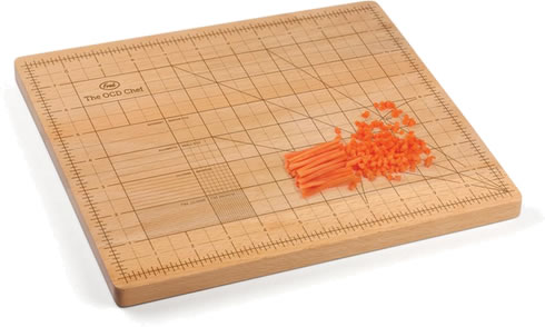 Schneidebrett für Geeks: OCD Chef Cutting Board